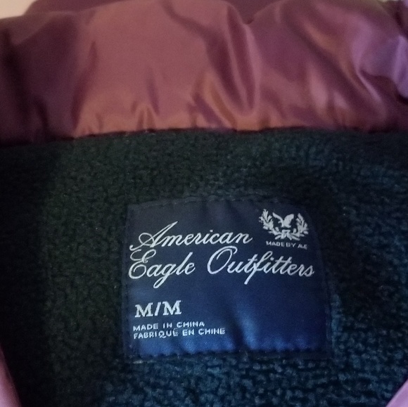 American Eagle Outfitters vest medium burgandy - Picture 3 of 4